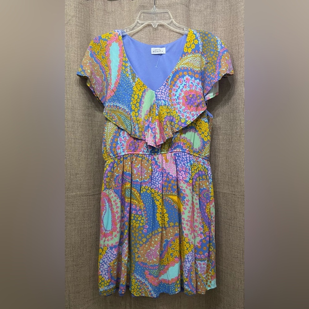 Emily Wonder Floral V-Neck Dress